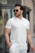 Erkek Yakalı Fermuarlı T-shirt şort Ikili Takım resmi
